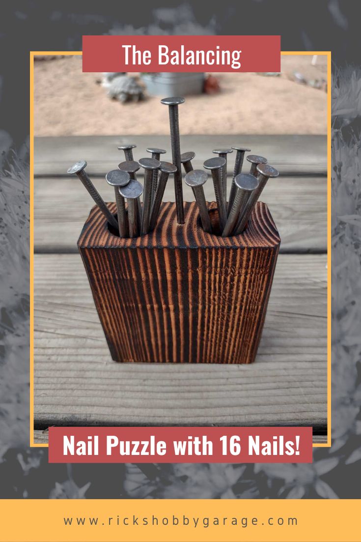 Balancing Nail Puzzle Game : Amazon.co.uk: Outlet